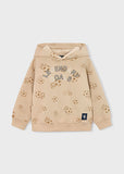 Mayoral Boys Beige Football Hoodie