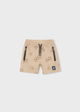 Mayoral Beige Football Jersey Shorts