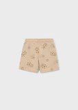 Mayoral Beige Football Jersey Shorts