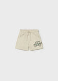 Mayoral Boys Stone Jeep Print Shorts