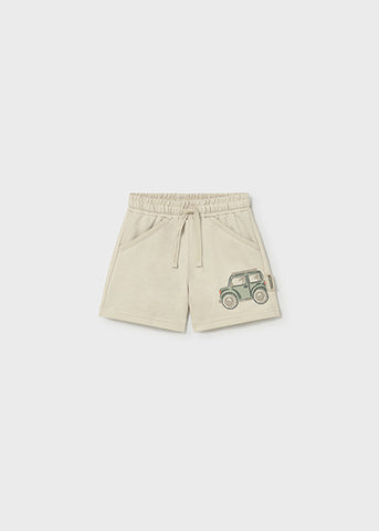 Mayoral Boys Stone Jeep Print Shorts