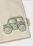 Mayoral Boys Stone Jeep Print Shorts