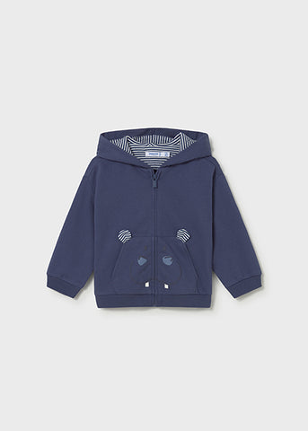 Mayoral Boys Navy Hooded Zipper