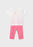 Mayoral Girls Surf & Sun Cropped Leggings Set