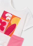 Mayoral Girls Surf & Sun Cropped Leggings Set