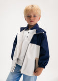 Mayoral Boys Navy & Beige Jacket