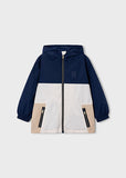 Mayoral Boys Navy & Beige Jacket