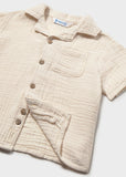 Mayoral Boys Beige Shorts Set