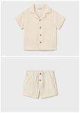 Mayoral Boys Beige Shorts Set