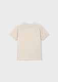 Mayoral Beige Space Rocket T-Shirt