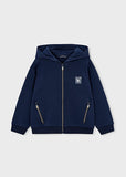 Mayoral Boys Navy Zipper Hoodie