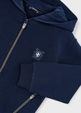 Mayoral Boys Navy Zipper Hoodie