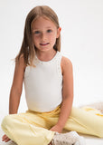 Mayoral Girls Ivory Vest T-shirt