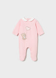 Mayoral Pink Teddy Bear Babygrow