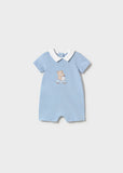 Mayoral Baby Boys Pale Blue Romper