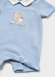 Mayoral Baby Boys Pale Blue Romper