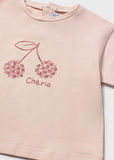 Mayoral Pink Cherry Leggings Set