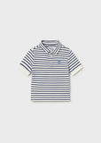 Mayoral Navy & Ivory Polo Shirt