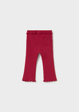 Mayoral Girls Beige & Red Flared Leggings Set