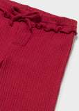 Mayoral Girls Beige & Red Flared Leggings Set