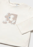 Mayoral Blue & Beige Leggings Set