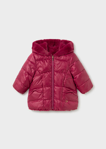 Mayoral Raspberry Pink Reversible Jacket