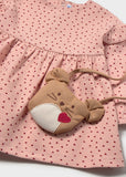 Mayoral Polka Dot Dress &  Bag Set