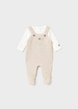 Mayoral Baby Boys Beige All-in One Babygrow