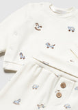 Mayoral Baby Boys Ivory Trouser Set