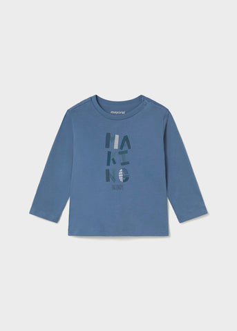 Mayoral Boys Blue Basic Top
