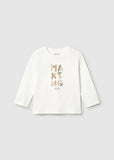 Mayoral Boys Ivory Basic Top