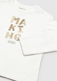 Mayoral Boys Ivory Basic Top