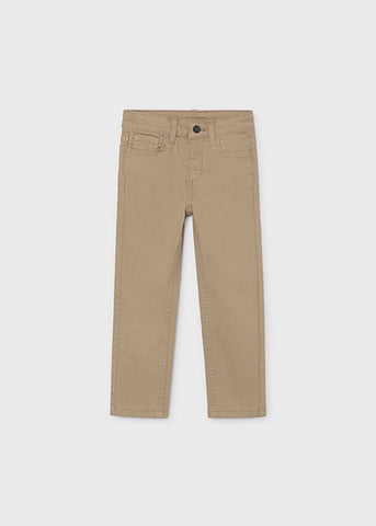Mayoral Boys Beige Slim Fit Trousers