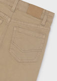 Mayoral Boys Beige Slim Fit Trousers