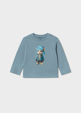 Mayoral Boys Tiger Long-Sleeved T-Shirt