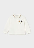 Mayoral Toddler Boys Ivory Polo Shirt