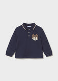 Mayoral Toddler Boys Navy Polo Shirt