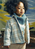 Mayoral Boys Light Blue & Beige Shacket