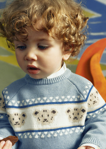 Mayoral Boys Jacquard Knitted Sweater