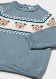 Mayoral Boys Jacquard Knitted Sweater