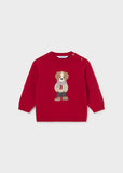 Mayoral Boys Red Knit Jumper