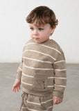Mayoral Boys Beige Striped Tracksuit