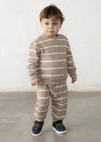 Mayoral Boys Beige Striped Tracksuit