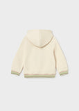 Mayoral Boy Cream Dinosaur Hoodie