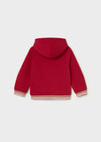 Mayoral Boys Red Dog Print Hoodie