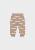 Mayoral Boys Beige Striped Tracksuit