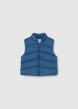 Mayoral Boys Blue & Beige Three-Piece Tracksuit
