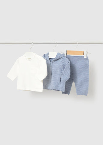 Mayoral Baby Boy Blue Knitted Set