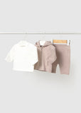Mayoral Baby Boys Beige Knitted Set