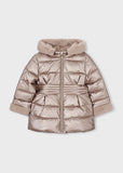 Mayoral Girls Metallic Padded Coat